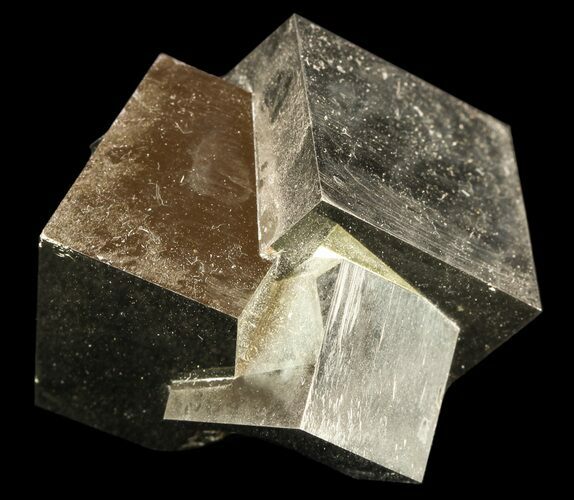 Pyrite Cube Cluster - Navajun, Spain #50221
